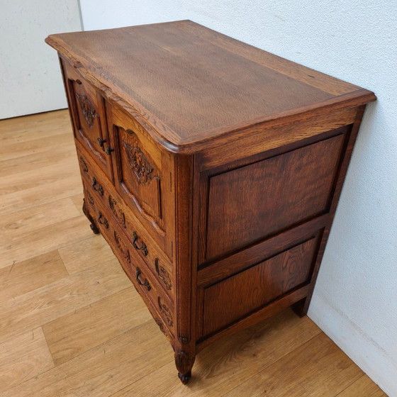 Image 1 of Cassettiera vintage Queen Ann, mobile bar, mobile hi-fi, cassettiera