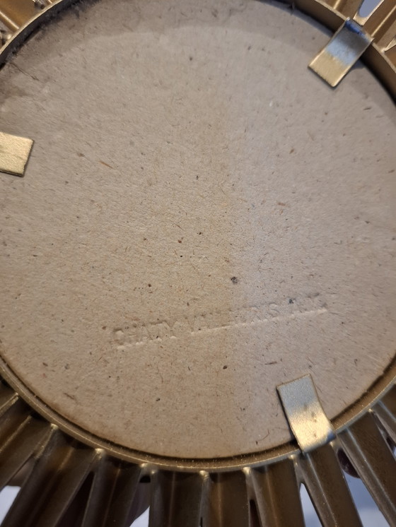 Image 1 of Espejo de sol de 39 cm. ¡Raro! Chaty Vallauris, firmado en 1960.