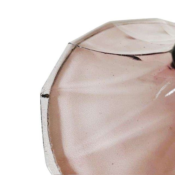 Image 1 of Artdeco hohe Vase lila Glas 1930s