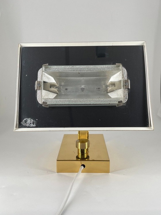 Vintage Postmodern Wall Light 1980s – Gold – Dimmable – 180° Rotatable – Metal (photo 6 of 22)
