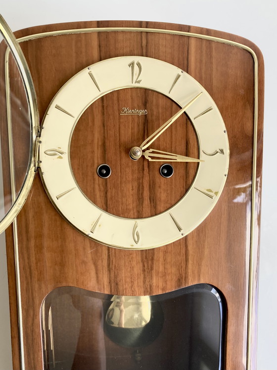 Image 1 of Vintage Kieninger wall clock - mechanical - 1950s/60s