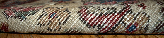 Image 1 of Handgemaakt antiek Perzisch Mahal-tapijt 8,9' x 11,7' (274 cm x 359 cm) 1900 - 1B212