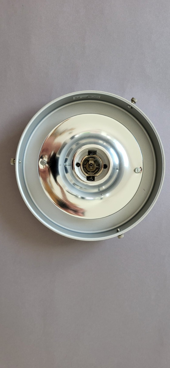 Image 1 of Glashütte Limburg 2921 Bubble-Glass Wall Lamp, E27, Ø 29 cm, Halo Effect Vintage.