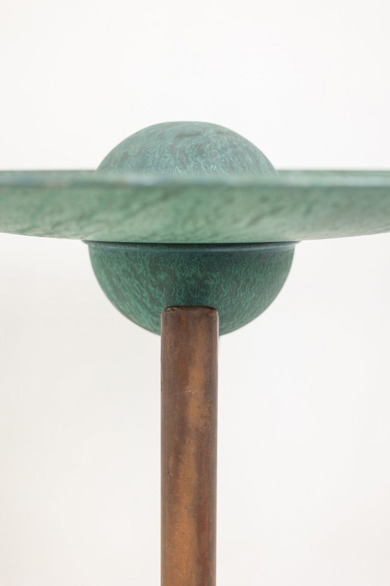Image 1 of Tom Torrens. Corten steel and oxidized copper fountain. 1990s.
