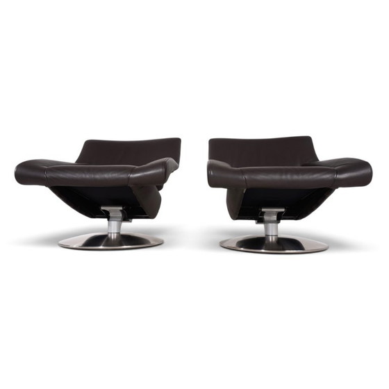 De Sede DS-255 Sillón Lounge Avantgarde en Cuero Marrón Oscuro, 2000 – Sillones, Leather (photo 10 of 20)