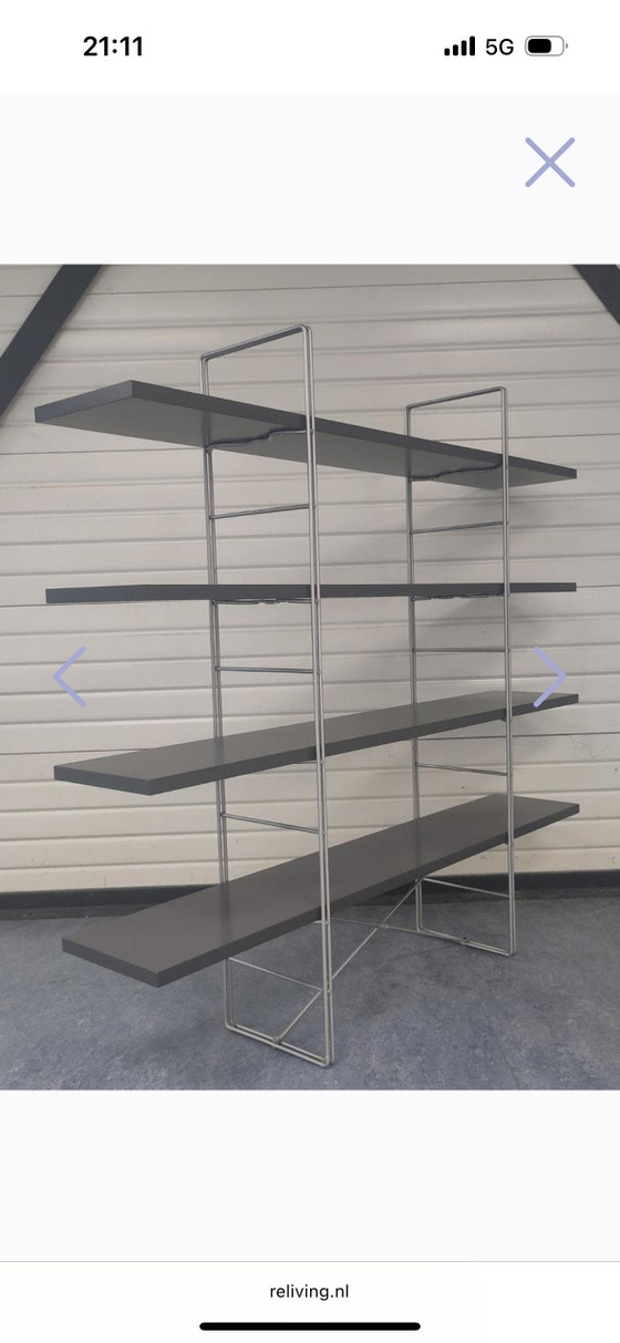 Image 1 of Scaffale vintage Niels Gammelgaard per IKEA – grigio