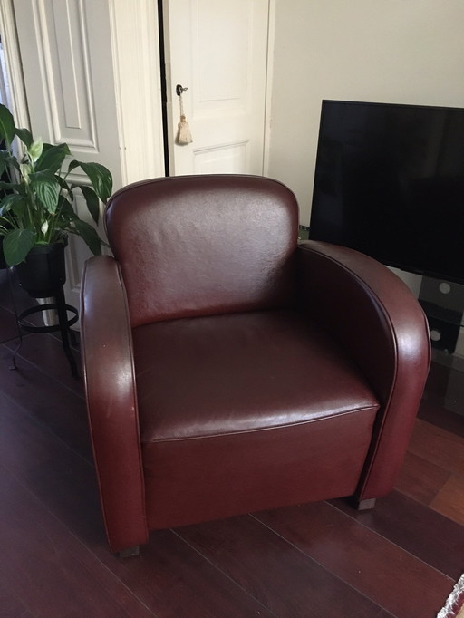 Fauteuil Club Peau de mouton