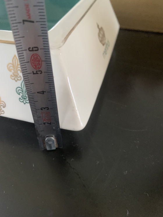 Image 1 of Cendrier Vintage Royale Extra Longue céramique Longchamp 