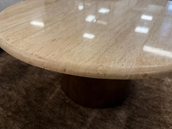 Image 1 of Travertino Coffee Table - 75 cm