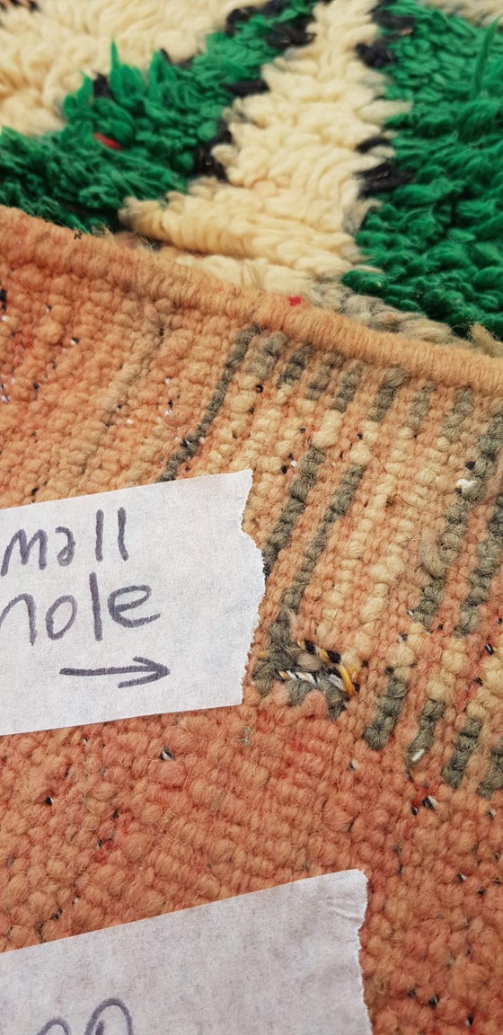 Image 1 of Alfombra bereber de lana anudada a mano, 176 x 100 cm