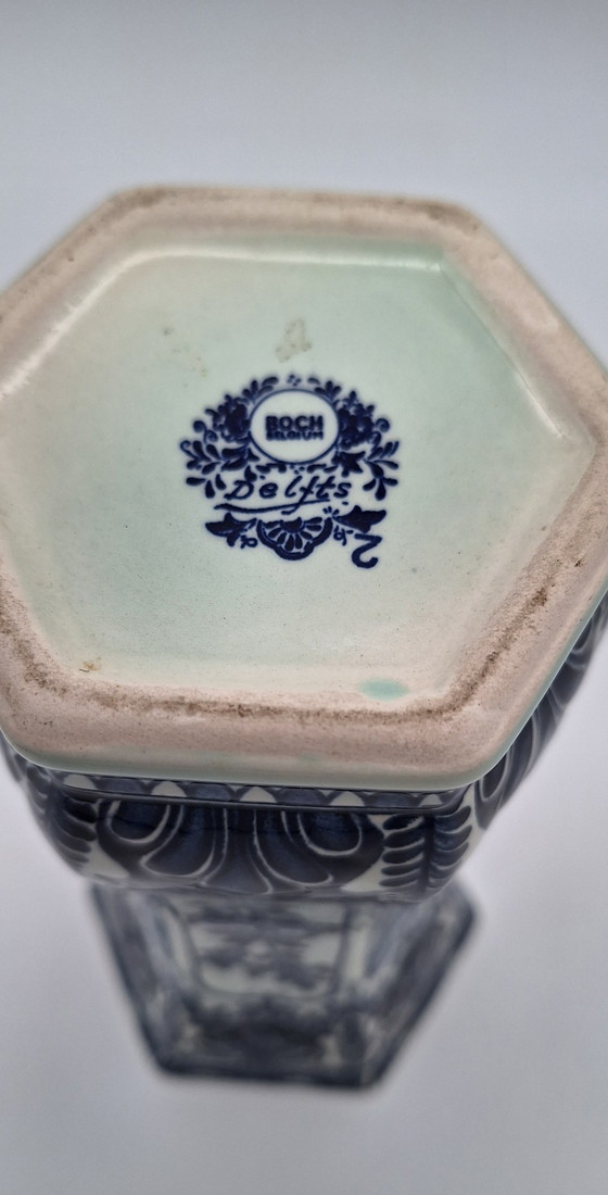 Image 1 of Vase Boch Belgium pour Sphinx royal