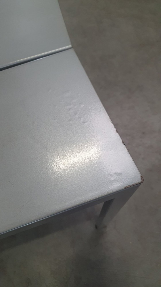 Image 1 of 6x Frans van Praet vintage stoelen belgo chrom 2000s minimalistisch design