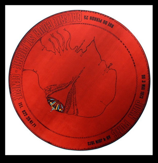 Ponc, Joan - Galerie Cour St. Pierre-Geneve, 1973 - Kleurenlitho