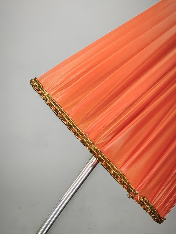 Image 1 of Rare lampadaire allemand à trois lumières réglables, années 1960