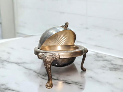 Caviar tin Butter dish