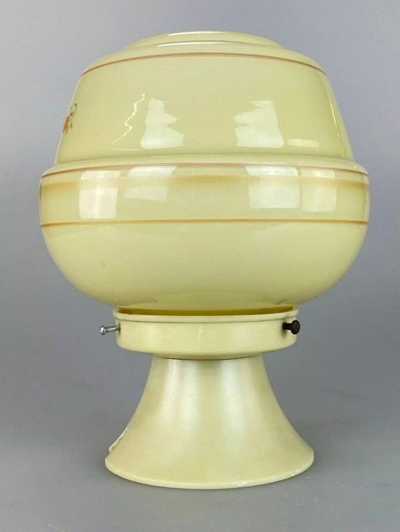 Image 1 of 60s 70s Erco plafondlamp plafondlamp lamp lamp glas plafoniere