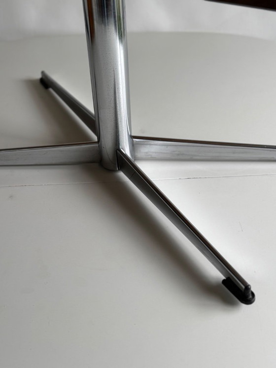 Image 1 of Tavolino in teak e cromo