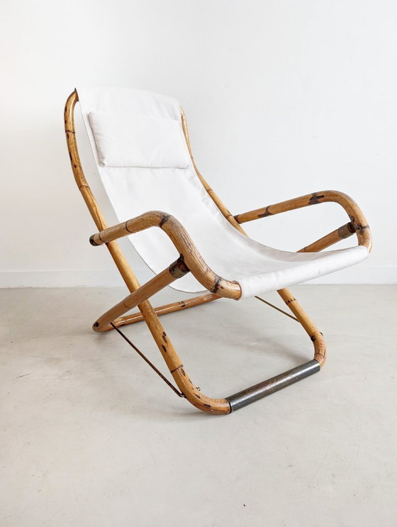 Image 1 of Set di 2 sedie a sdraio italiane 1960