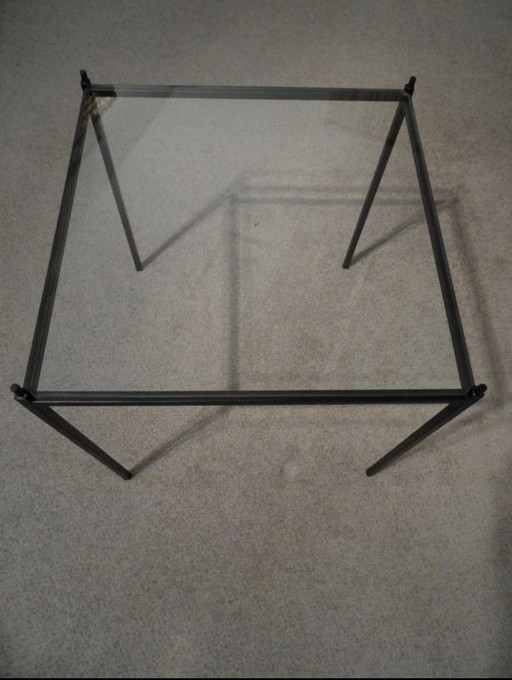 10 Stable Vintage Display Tables / Side Tables / Display case. Pays-Bas 1950's, Éléments individuels