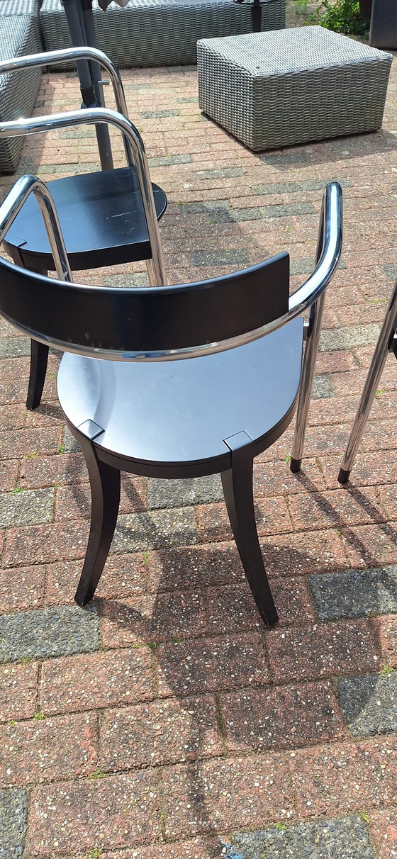 Image 1 of 4 pezzi sedie da pranzo Zanotta fauna