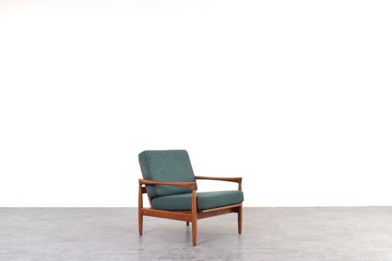 Mid-Century Kolding Lounge Chairs by Erik Wørts for IKEA, 1960s., Set of 2 – Armchairs, Textile, Wood (photo 6 of 16)