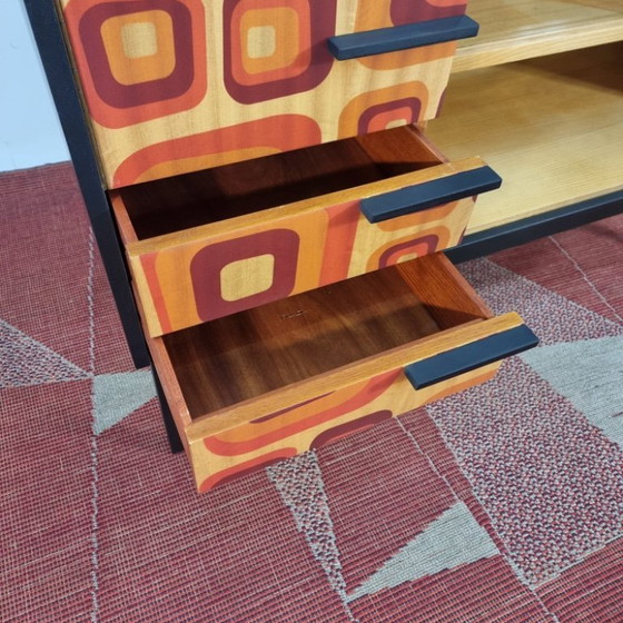 Image 1 of Vintage vitrinekast jaren 70