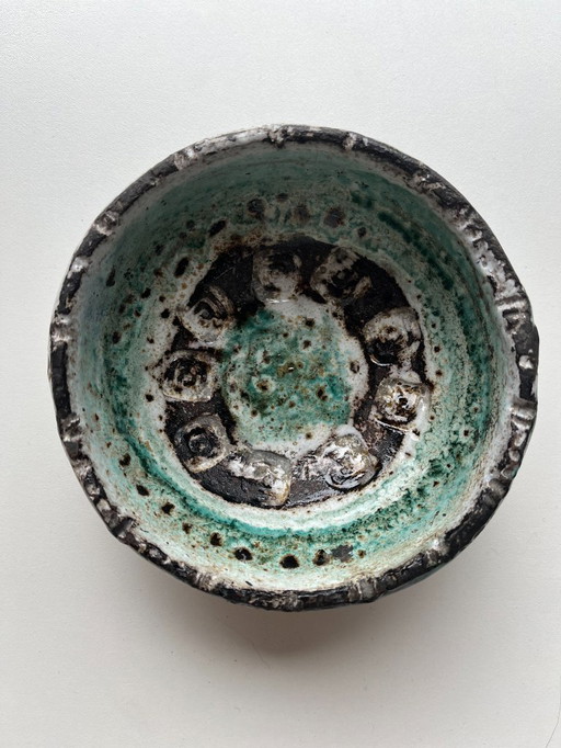 Cuenco de Albert Thiry - Vallauris Francia 60-70