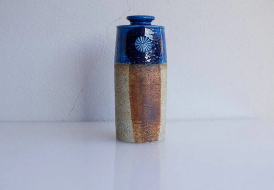 Image 1 of Mid-century modern studio art ceramic vase by Inger Persson for Rörstrand, 1970s