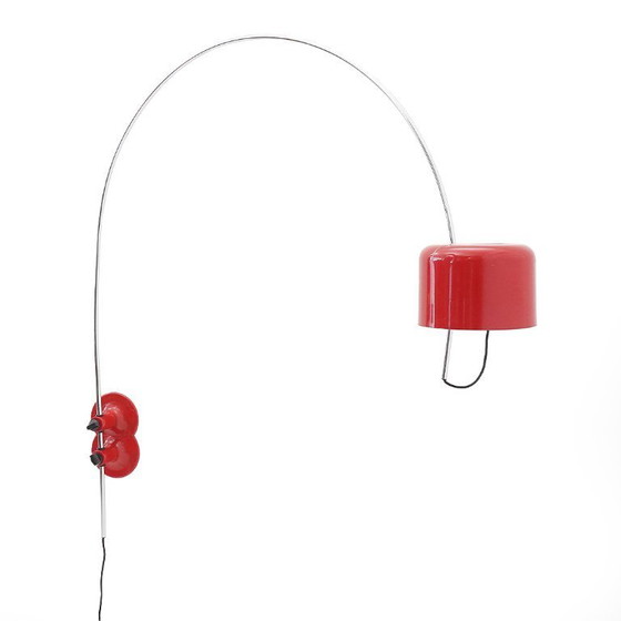 Image 1 of “Coupé” wall lamp by Joe Colombo for Oluce, 1960s
