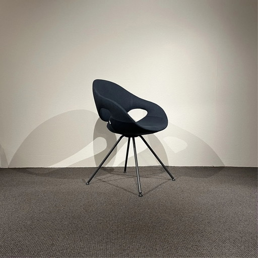 Tonon Moon  (set van 6) – eetkamerstoelen, Textile, Plastic