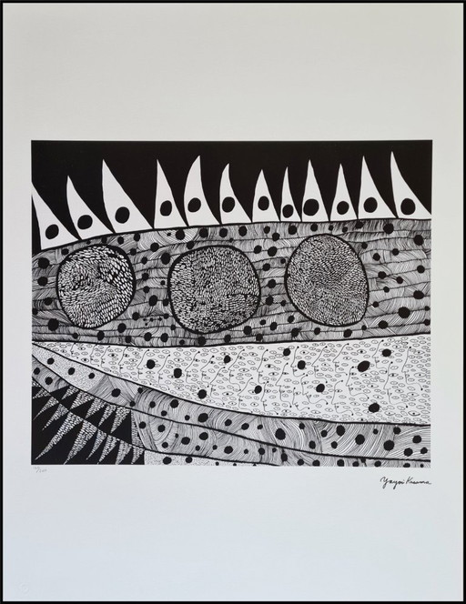 D'après Yayoi Kusama, Réveil, Lithographie, années 1990