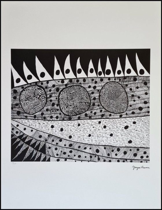 Image 1 of Nach Yayoi Kusama, Aufwachen, Lithografie, 1990er Jahre