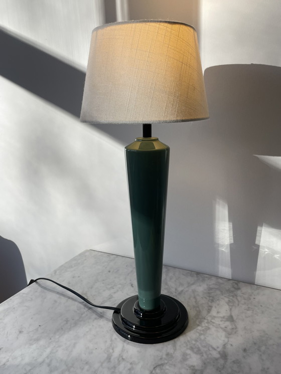Image 1 of Ceramic table lamp (vintage)