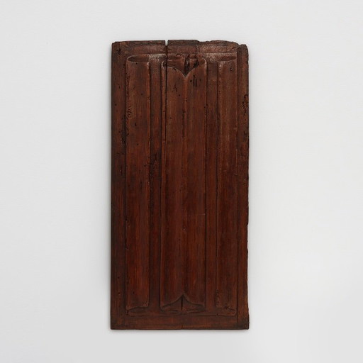 16th Century Belgian Gothic Oak Panel