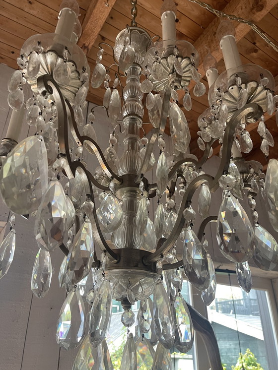 Image 1 of Beautiful glass chandelier