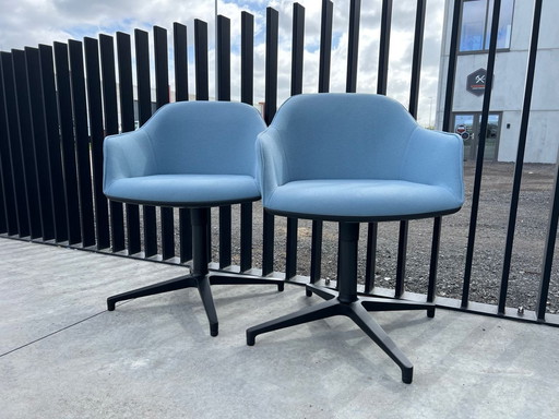 2x Vitra Softshell Chair