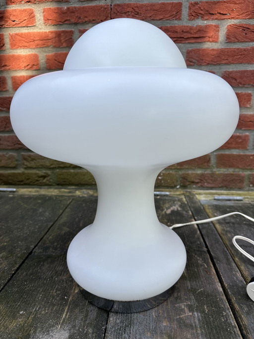 Massive mushroom table lamp