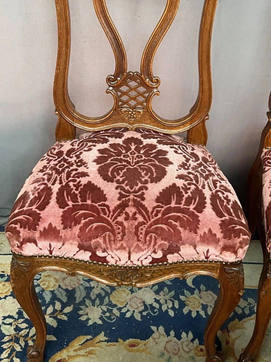 Set di 6 sedie in stile Regency. – Sedie da pranzo, Wood, Hollywood Regency (photo 10 of 13)