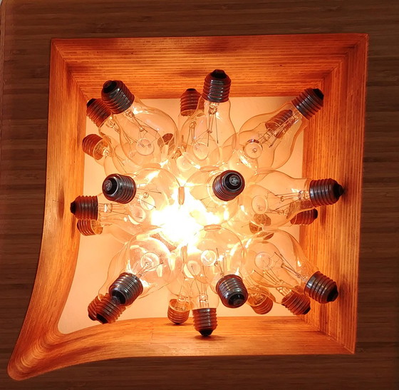 Image 1 of "Spare" Light Object Constructed From 26 Light Bulbs