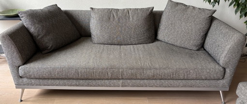 Ligne rosette sofa with ottoman