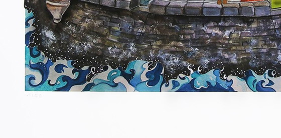 Image 1 of Pergola, Linnea - Vecchia San Juan / Porto Rico - Giclée - firmato a mano - NUOVO