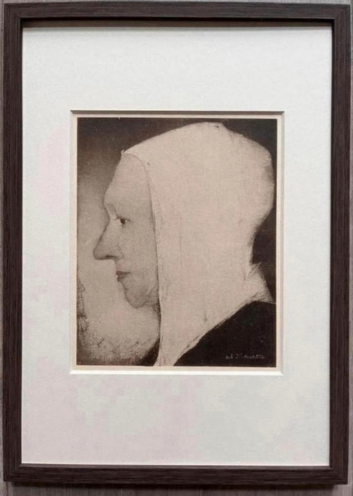 Jan Mankes 1889-1920 / Heliogravure Mother of Jan Mankes 1923