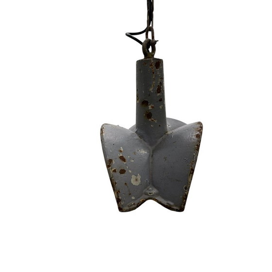 Image 1 of Suspension industrielle vintage n° 2 par Esla avec miroirs