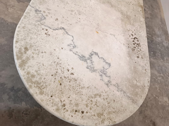 Image 1 of Tavolo da giardino con piano in pietra