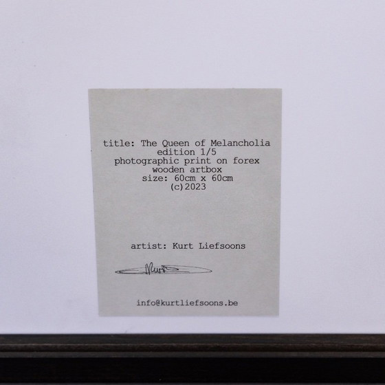 Image 1 of Photo d'art "The Queen of Melancholia" en édition limitée (5 exemplaires)
