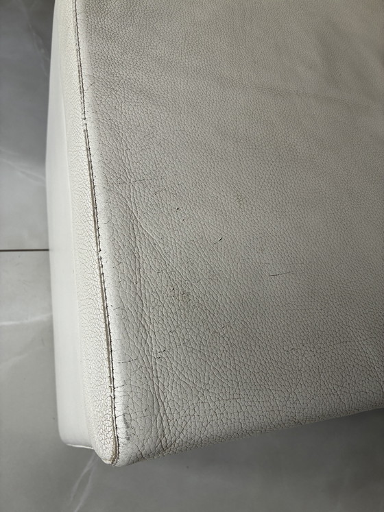 Rolf Benz Eetkamer Bank 620 – Bankjes, Leather, Metal (photo 6 of 7)