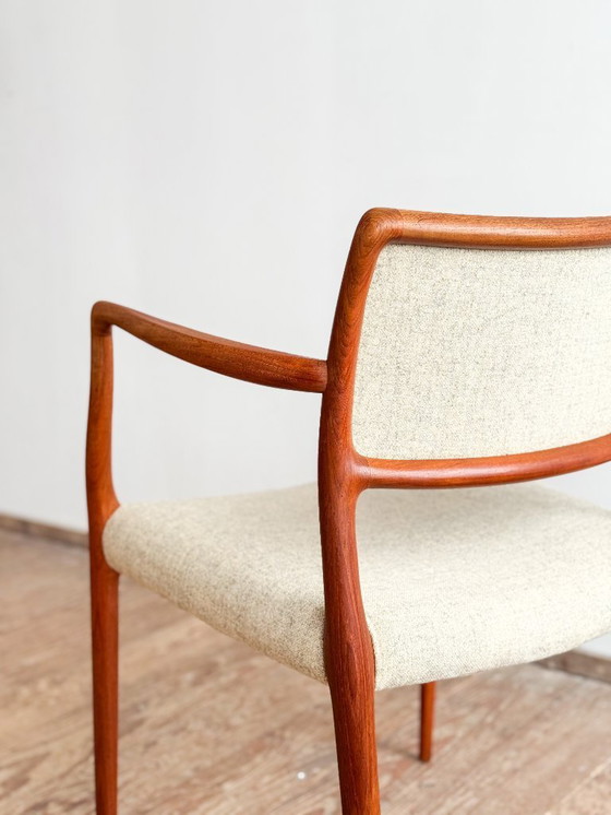 Image 1 of Niels O. Møller Modell 65 Sessel für J.L. Mollers, 1968, Dänischer Designklassiker