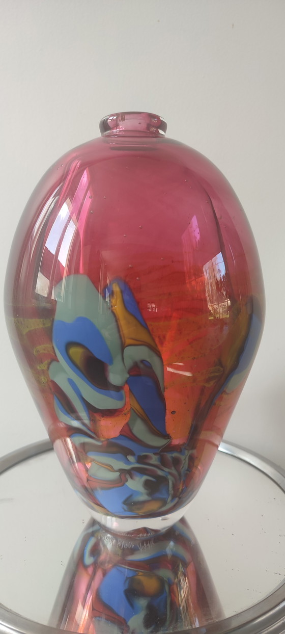 Image 1 of Vase Sculpture de Patrick LEPAGE (1994)