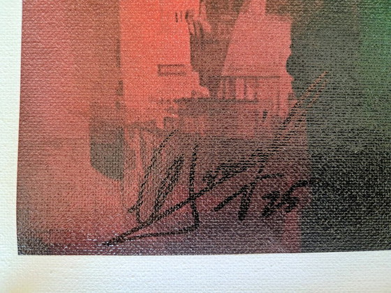 Alberto Ricardo - Cristiano Ronaldo 5 - Künstlerlithografie – Lithographien & Drucke, Canvas (photo 8 of 14)