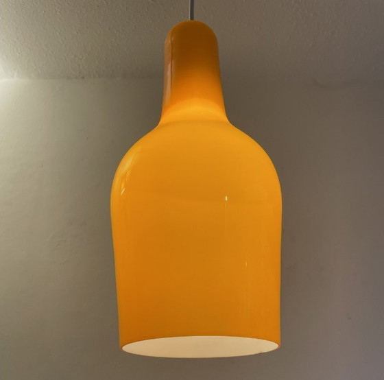 Image 1 of Hanglamp van gelaagd glas, Massimo Vignelli voor Venini